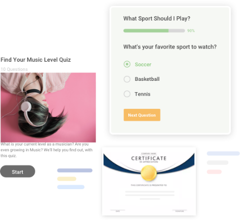 Add Engaging Quizzes & Videos