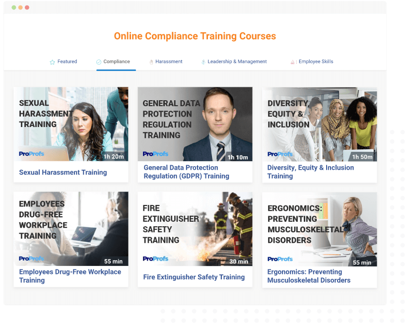 Safety & Compliance Training Courses