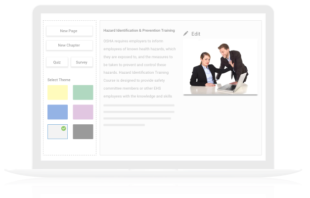 Easily Create Web-Based Training Courses