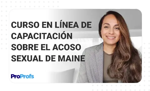 Curso de capacitación sobre el acoso sexual de Maine